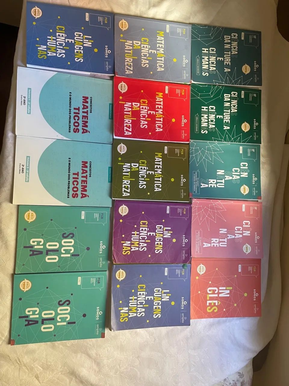 Livros Didáticos Ensino Médio - Vários Títulos Somos/Amplia - Foto 2