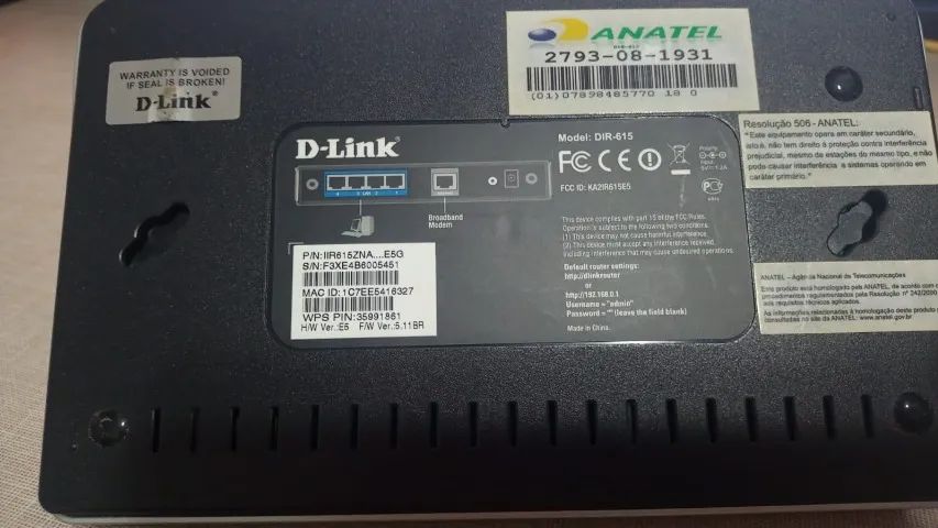 Roteador D-link Dir-615 Wireless 802.11n 300mbps - Foto 3