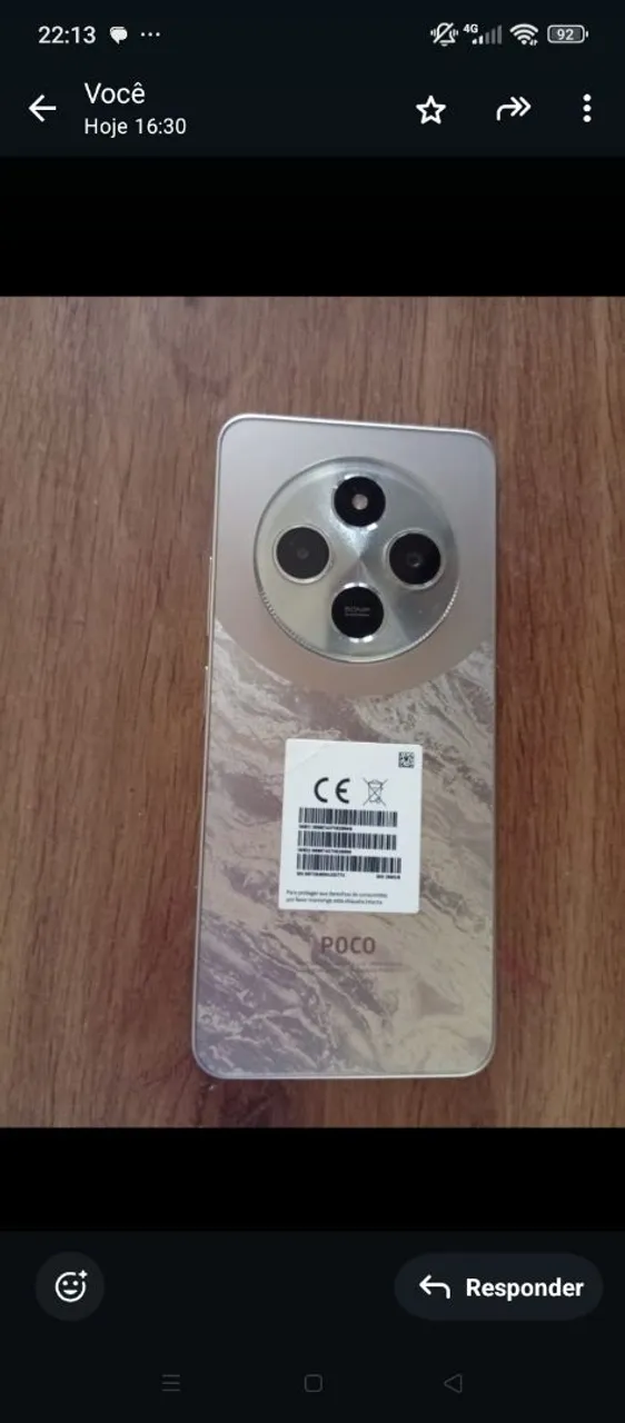 Vendo celular. Motivo ganhei outro