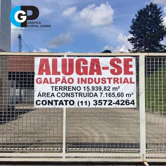 Lona com Ilhós personalizada. Aluga-se , vende-se 