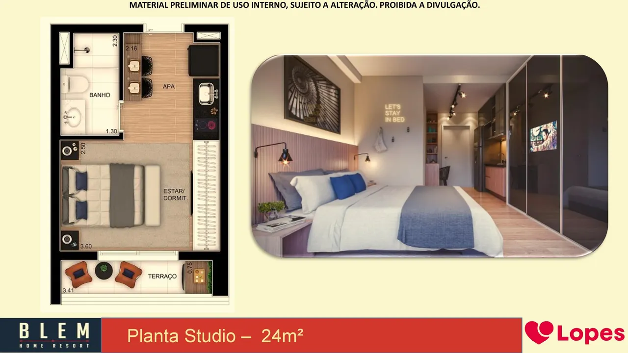 Studio a venda 26m² mude ja ou compre alugado. Belenzinho - São Paulo - SP