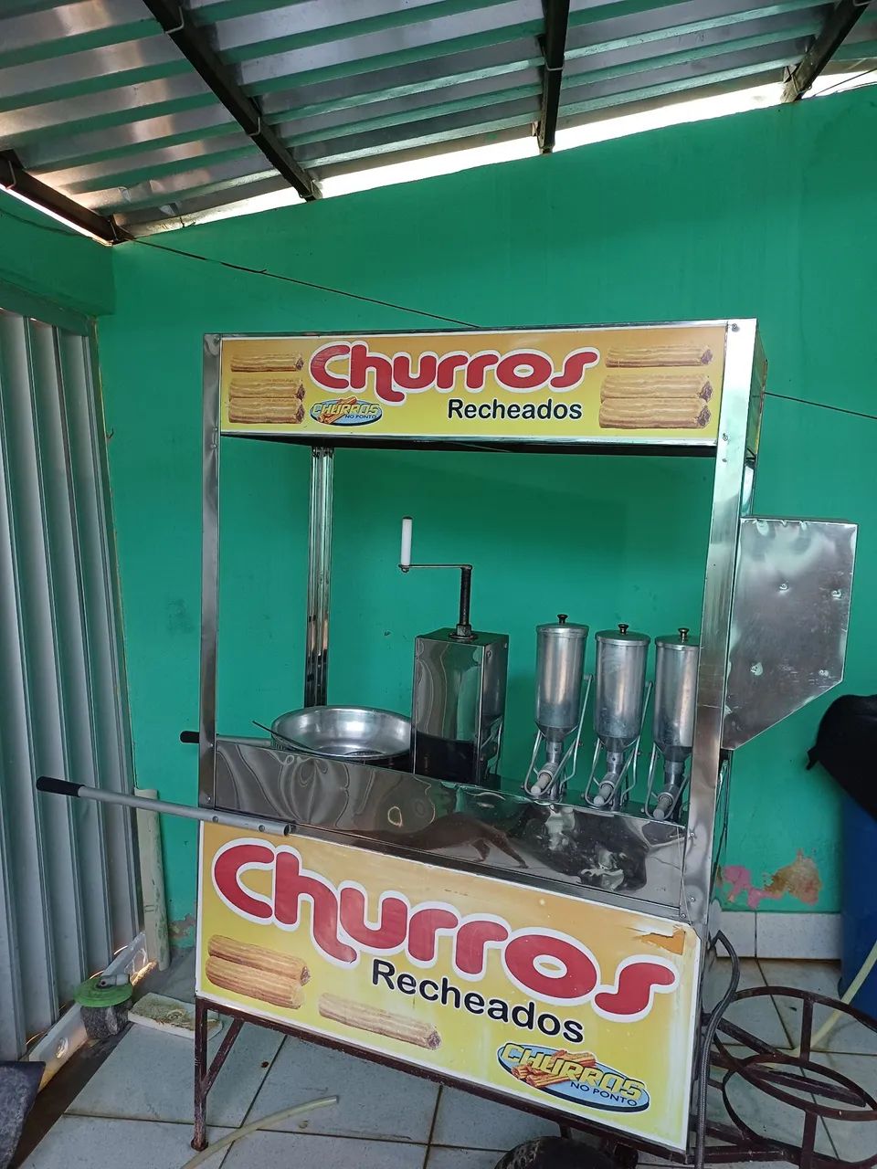 CARRINHO DE CHURROS COMPLETO 64318892677635120
