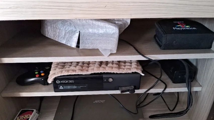 Xbox 360 Auper Slin com dois controles originais × Kinect + 13 jogos - Foto 4