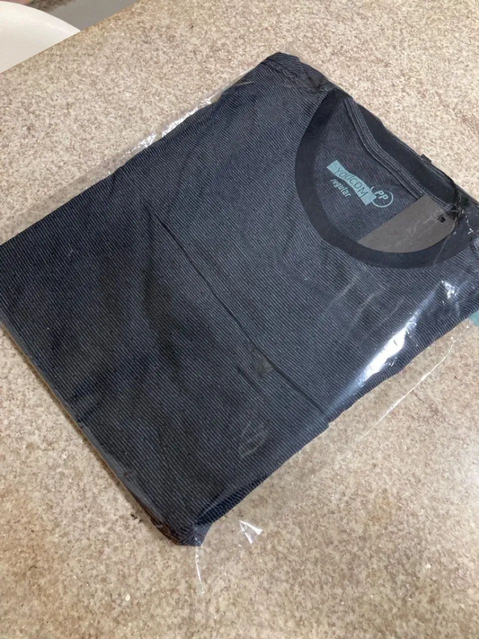 Camiseta Masculina Youcom Preta com Detalhes - Foto 3