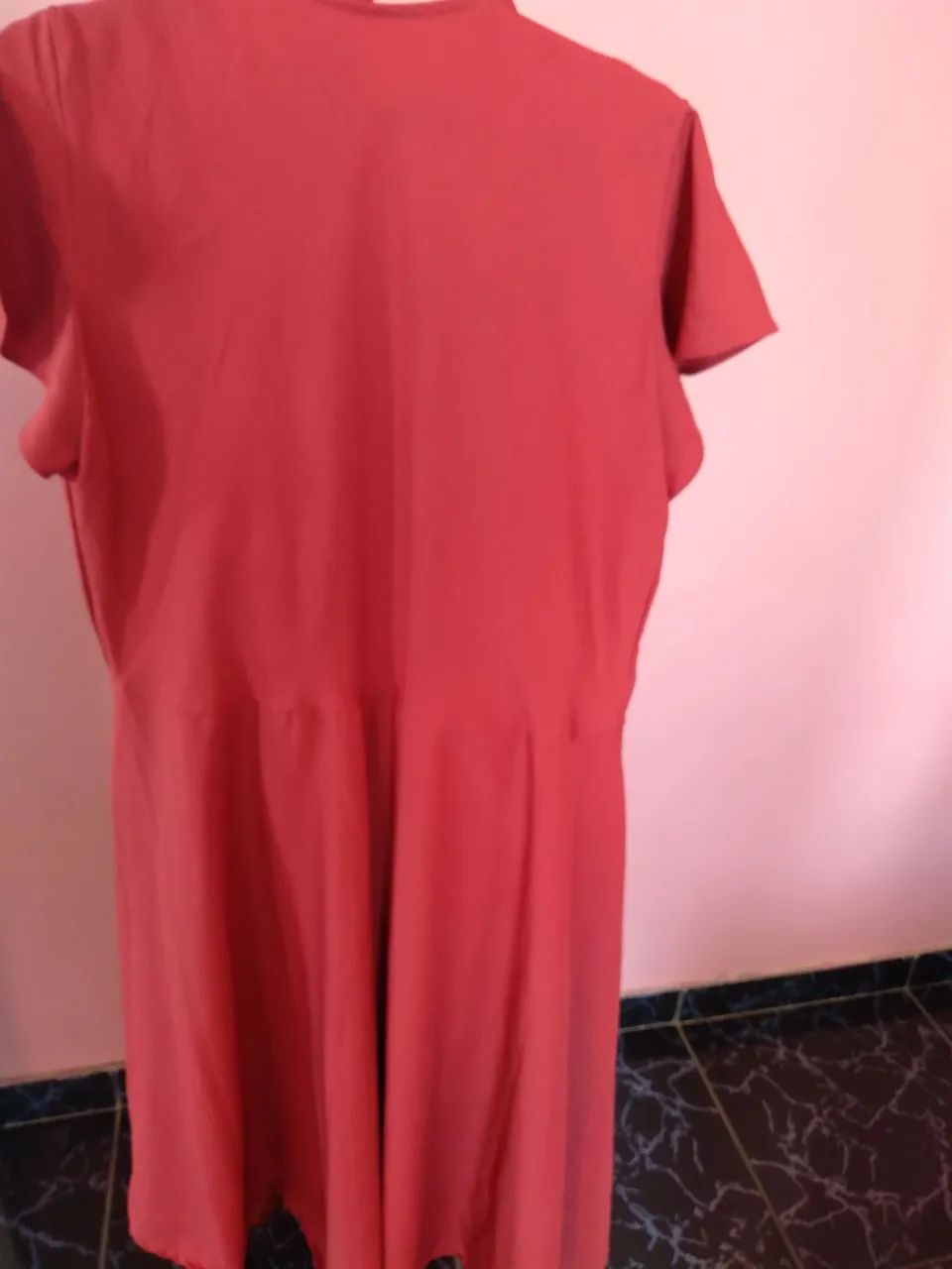 Vestido Vermelho Feminino Elegante - Foto 2