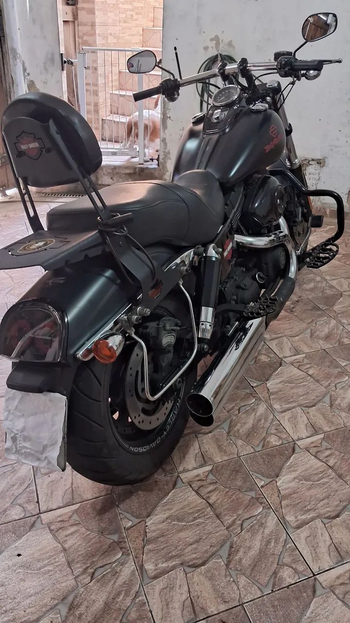 FAT BOB 2017 PRETO FOSCO - Foto 3