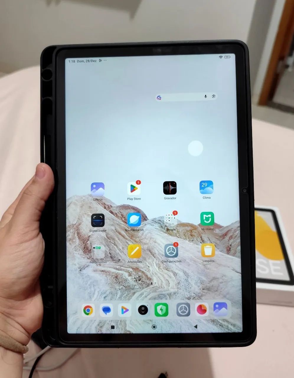 Tablet Redmi Pad SE 128GB | 4GB RAM | 11" + Capa | Impecável