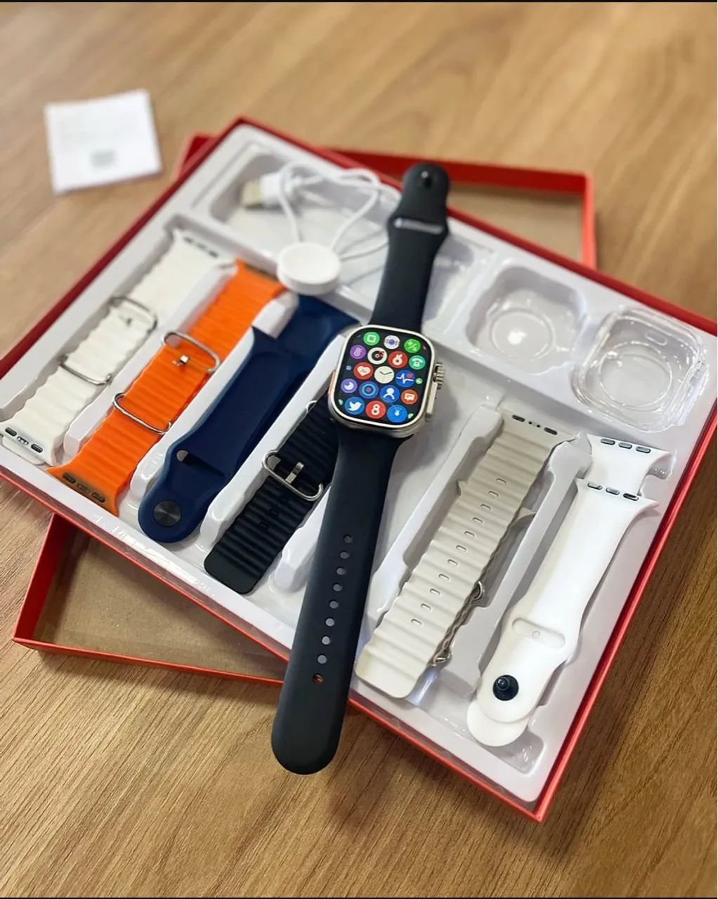 Smartwatch Ultra com Pulseiras e Acessórios Entregamos 