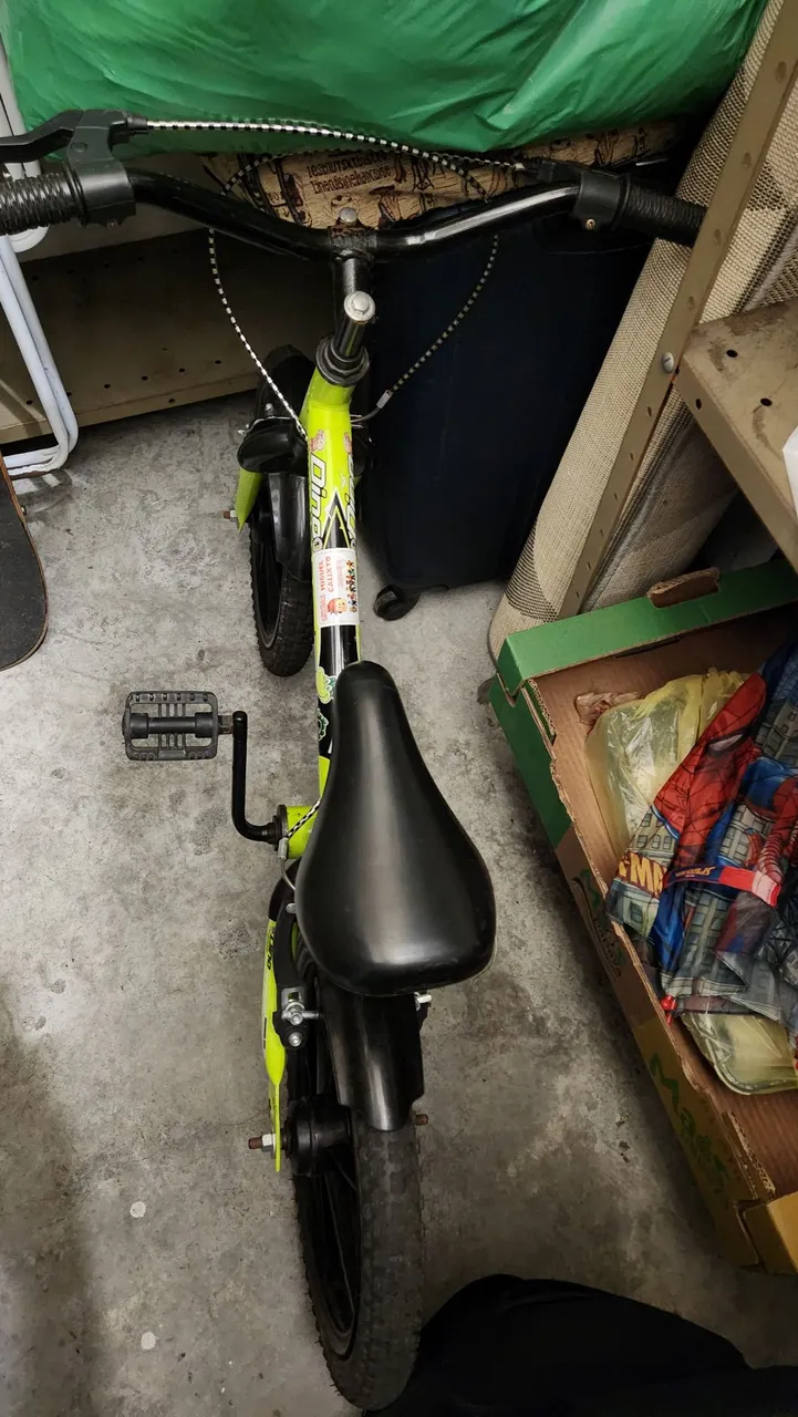 Bicicleta Infantil Dino Verde
