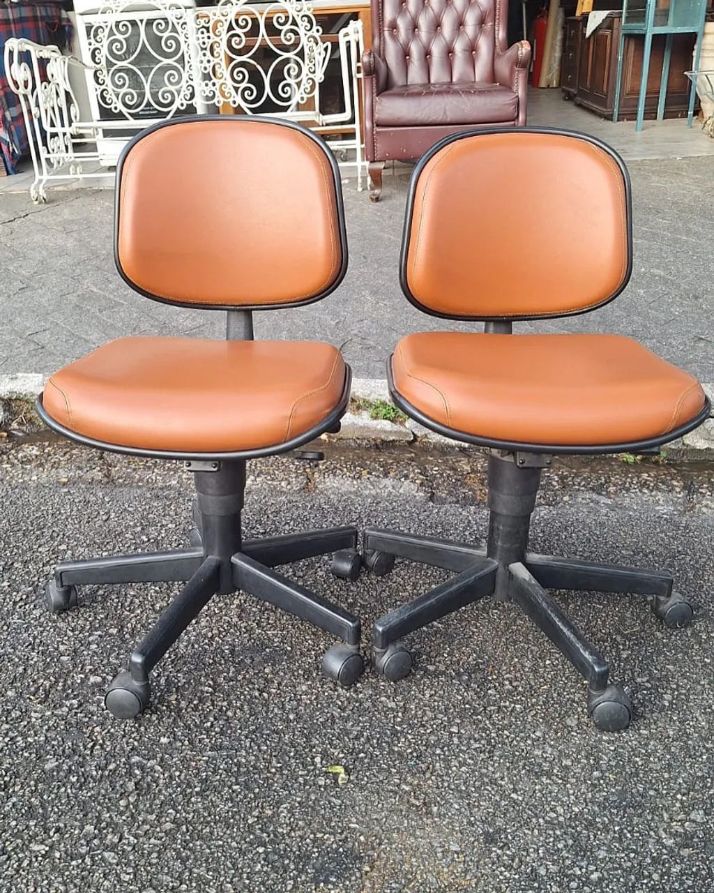 Cadeiras de escritório Giroflex década de 80/90 - Foto 2