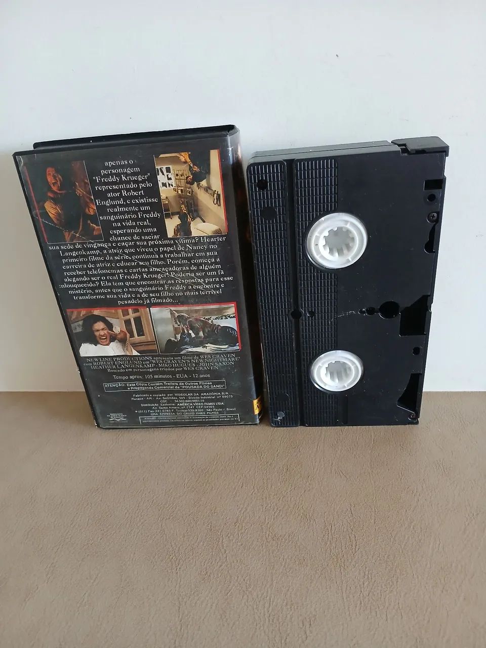VHS A Hora do Pesadelo 7 - O Retorno de Freddy Krueger - DVD, Blu