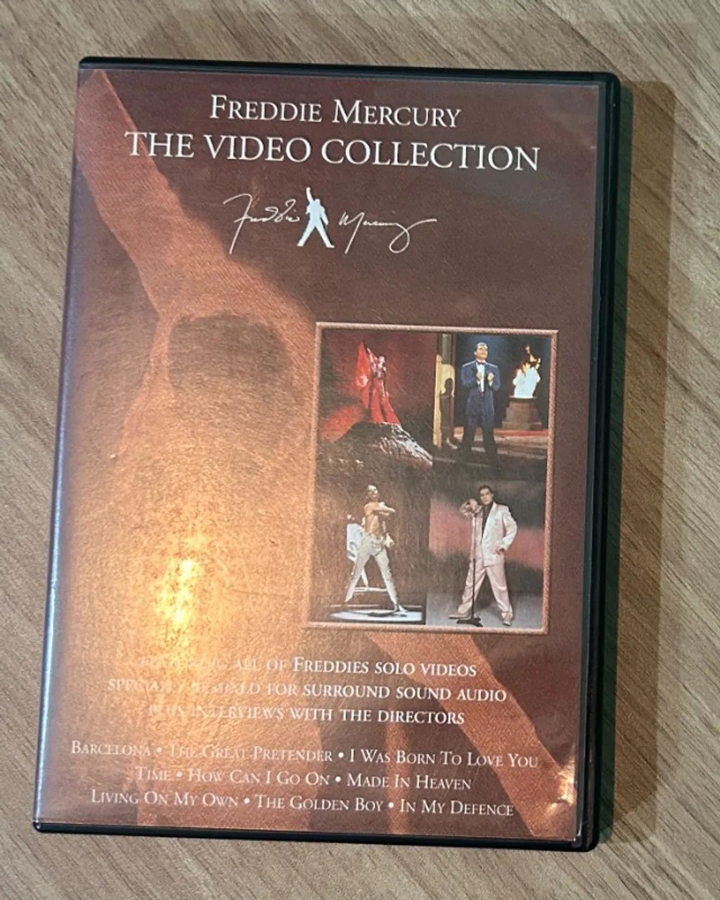 DVD FREDDIE MERCURY THE VIDEO COLLECTION