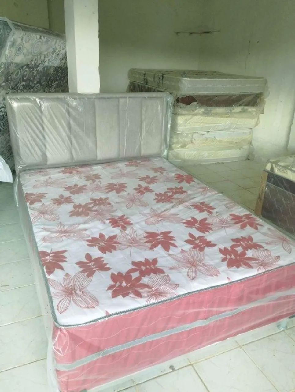 cama box casal mega promoção 10 cm - Foto 2
