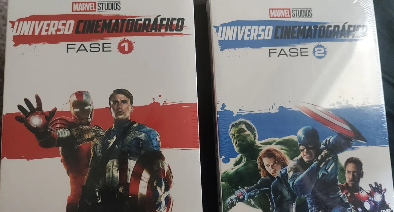 DVD Universo Cinematográfico Marvel Fase 1 e 2