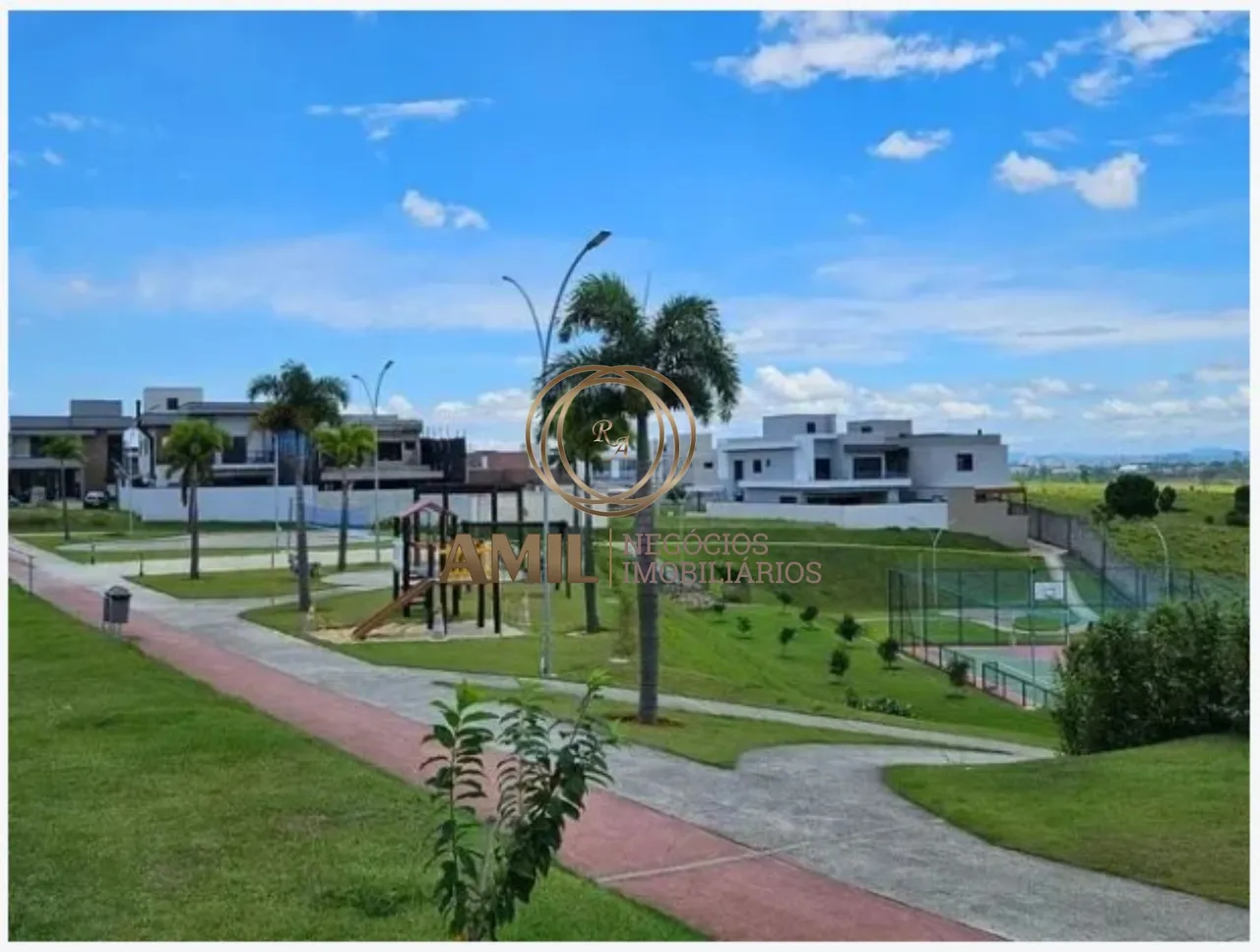Terreno à venda: 280m² na Reserva Aruanã em SJC-SP, Loteamento Floresta! Segurança 24h. Ag