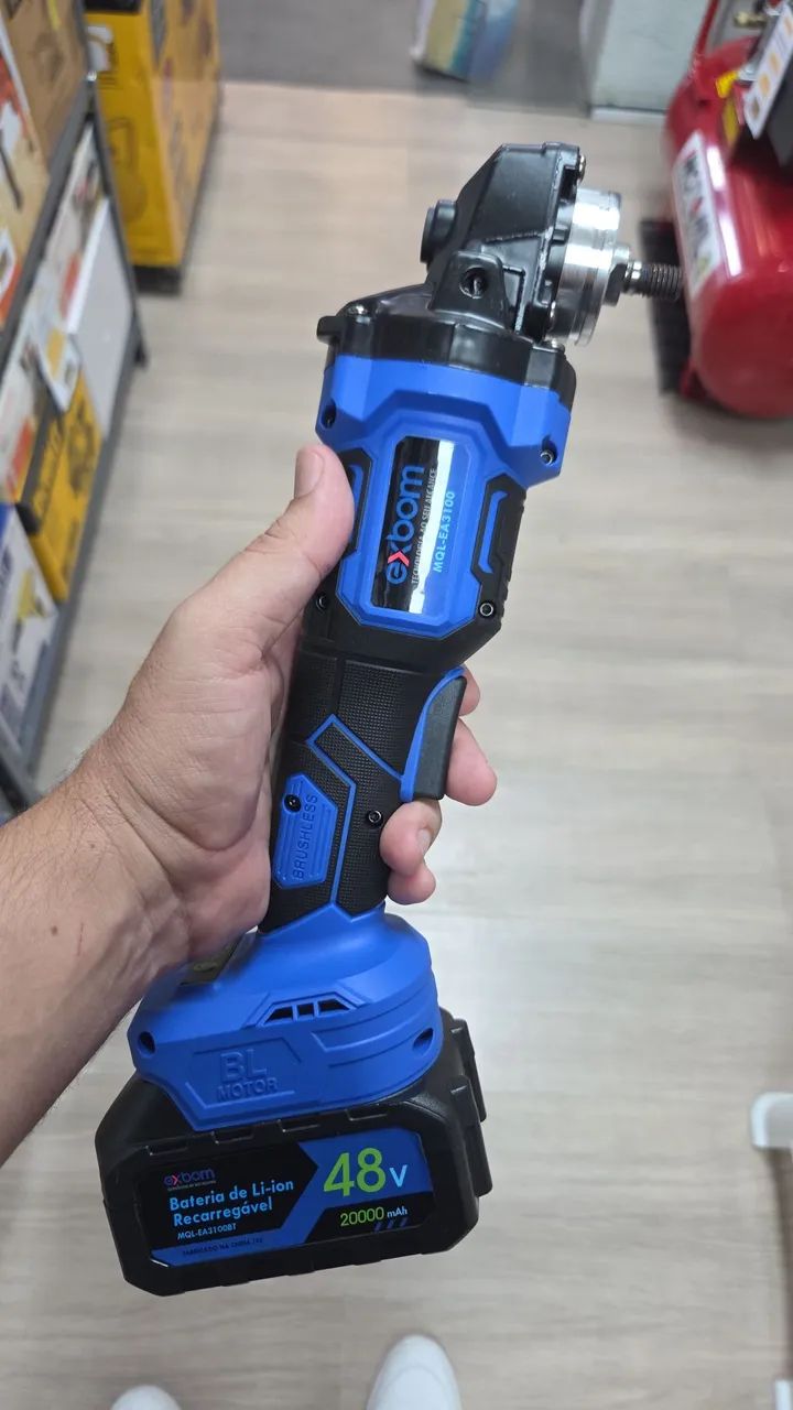 Esmerilhadeira Angular a Bateria 21v