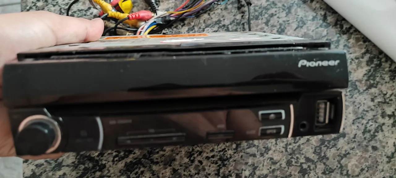 Pioneer DVD retratil 7 polegadas
