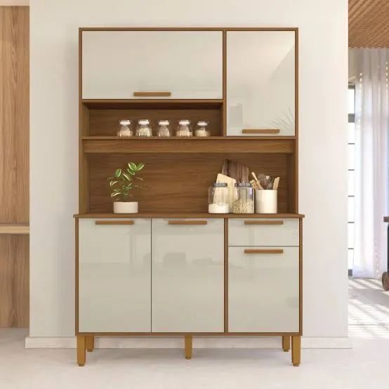 Armário de Cozinha Off White 