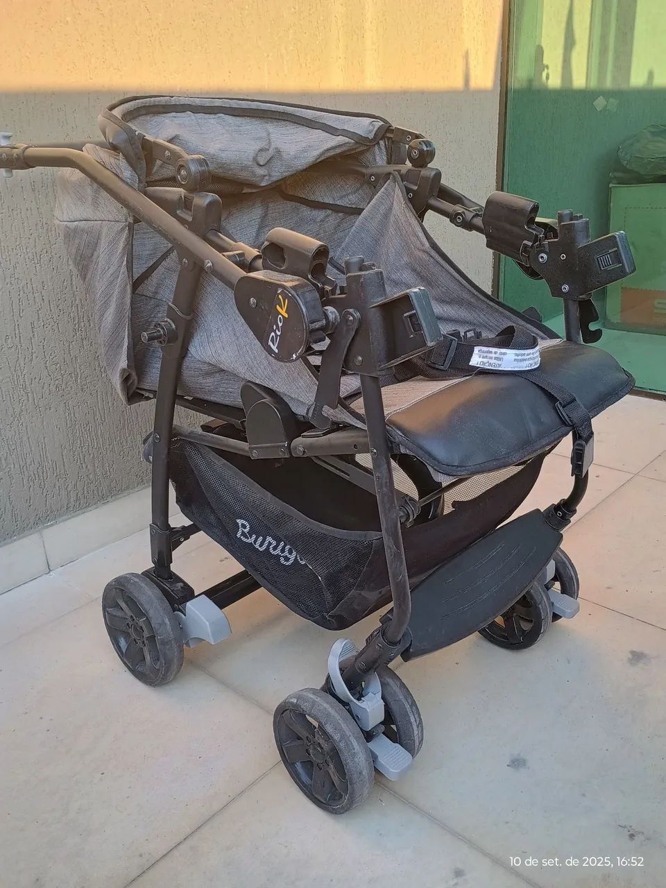 VENDO CARRINHO DE BEBÊ E CADEIRA DE REFEIÇÃO  - Foto 4
