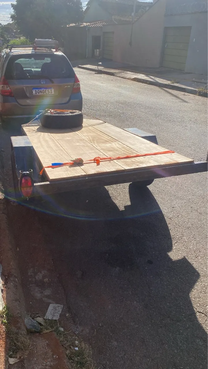 Carreta prancha para transporte
