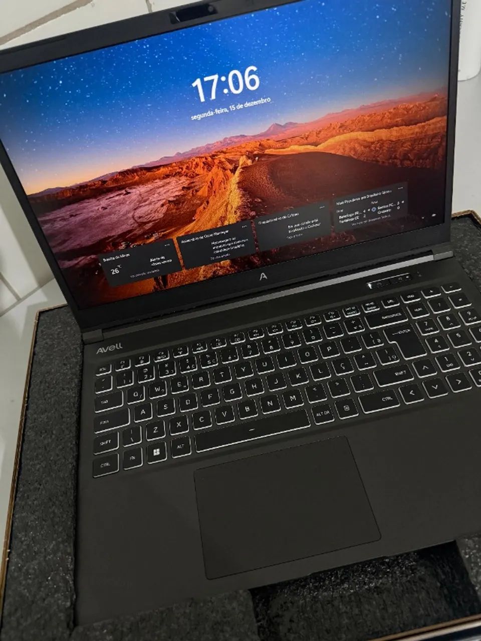 Notebook Avell STORM BS I7 RTX4050 32GB RAM