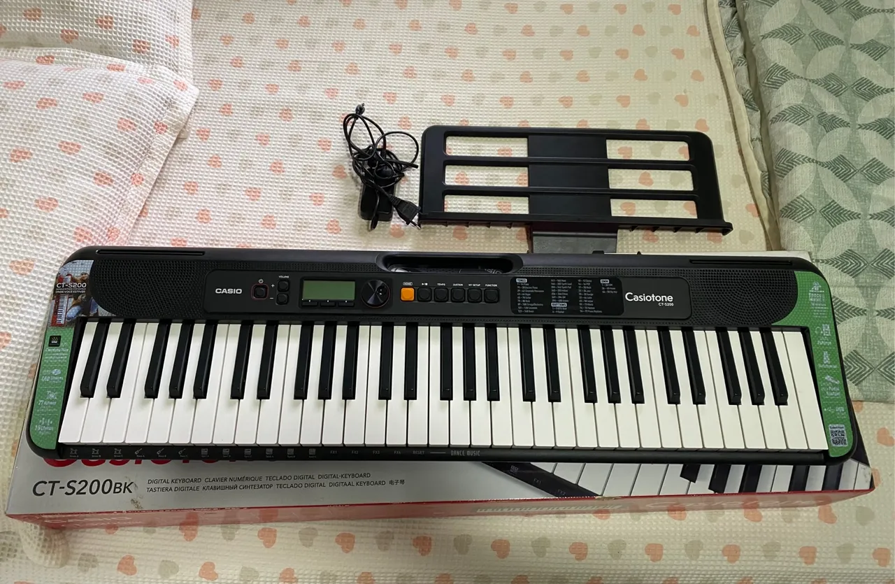 Teclado Casio CT-S200BK