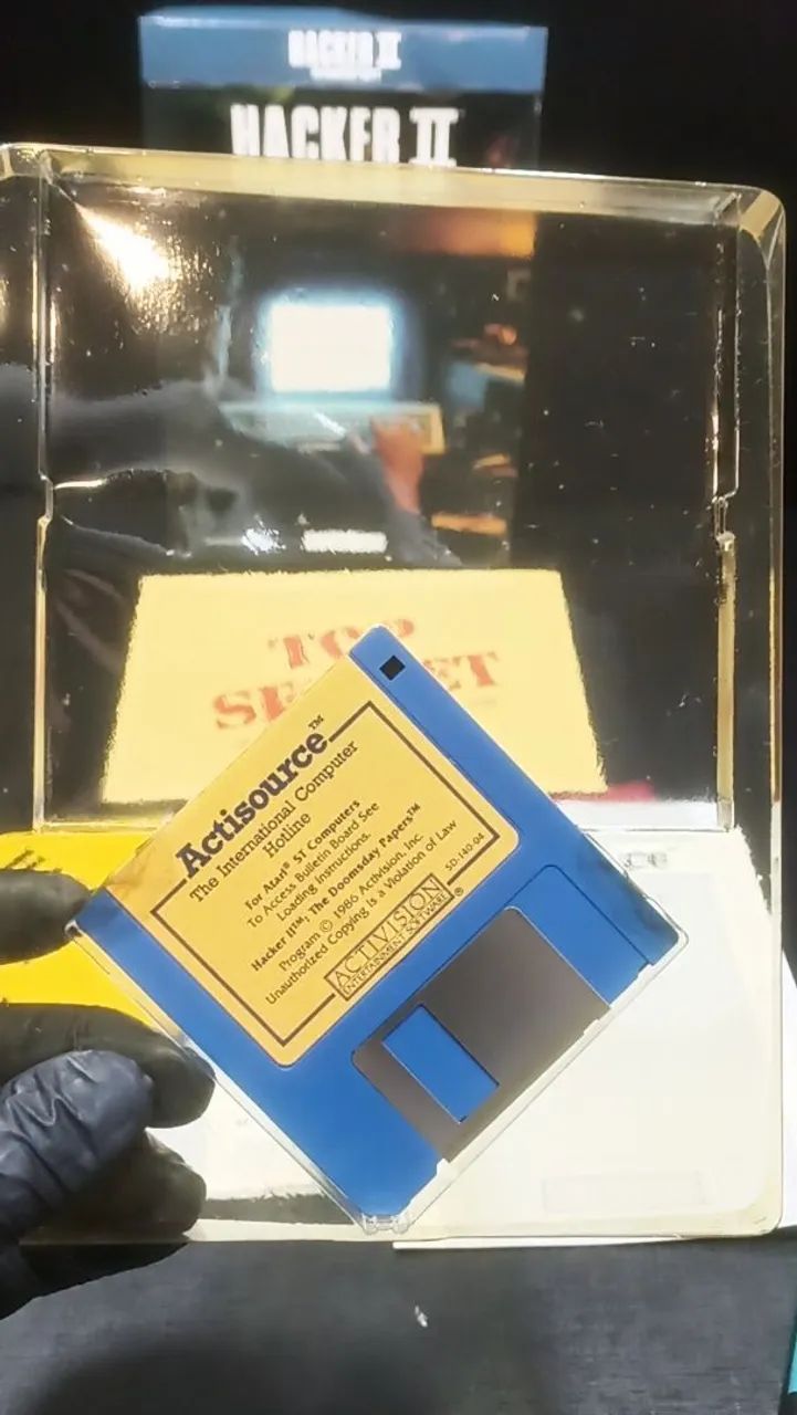 Jogo Atari computer Hacker II The Doomsday papers  - Foto 2