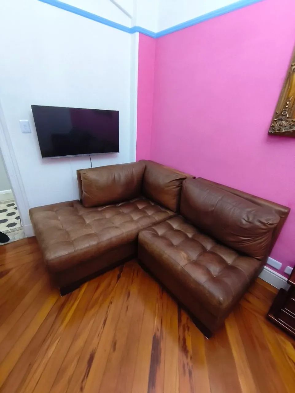 Sofá em couro  - Foto 2