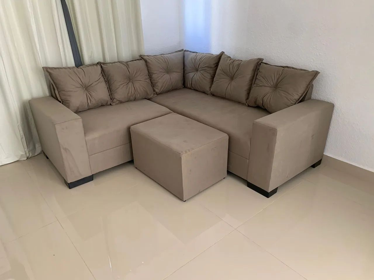 Sofás direto de Fábrica com o puf de Brinde  - Foto 2