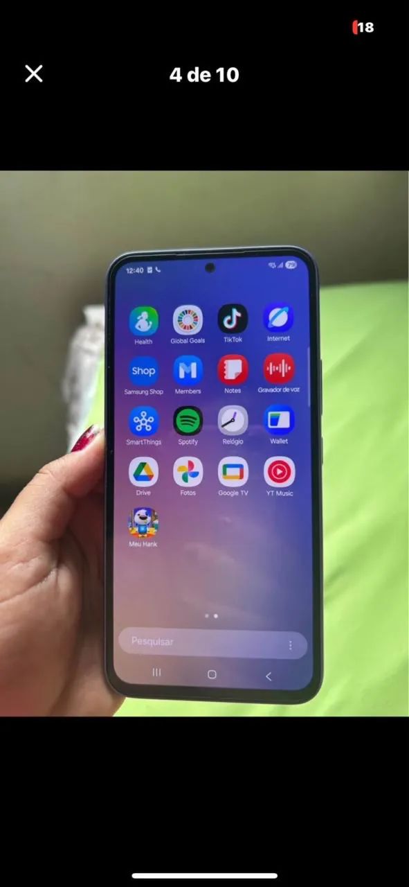 Vendo um a54 com nota fiscal completo  - Foto 3