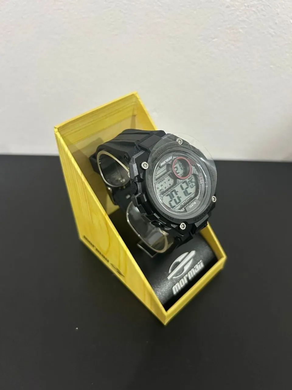 Relógio Mormaii masculino wave preto mo1162 8p - Foto 3