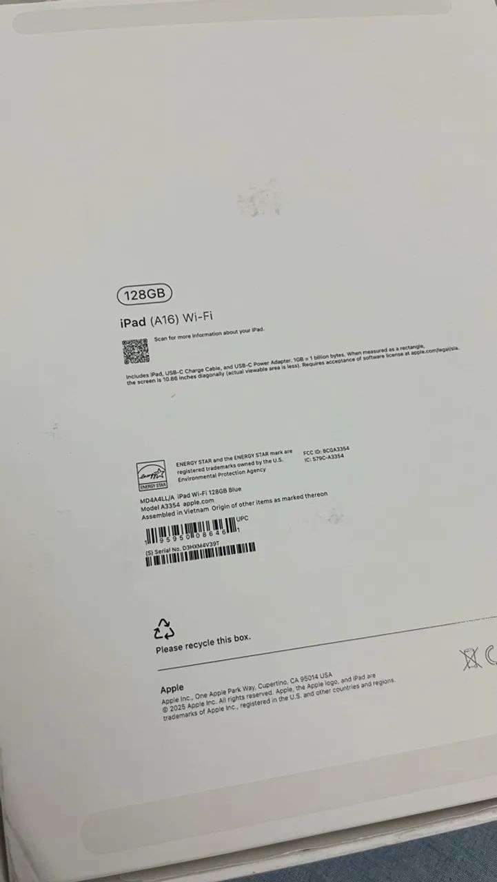 iPad 11 (A16) Wi-Fi Azul - Foto 5