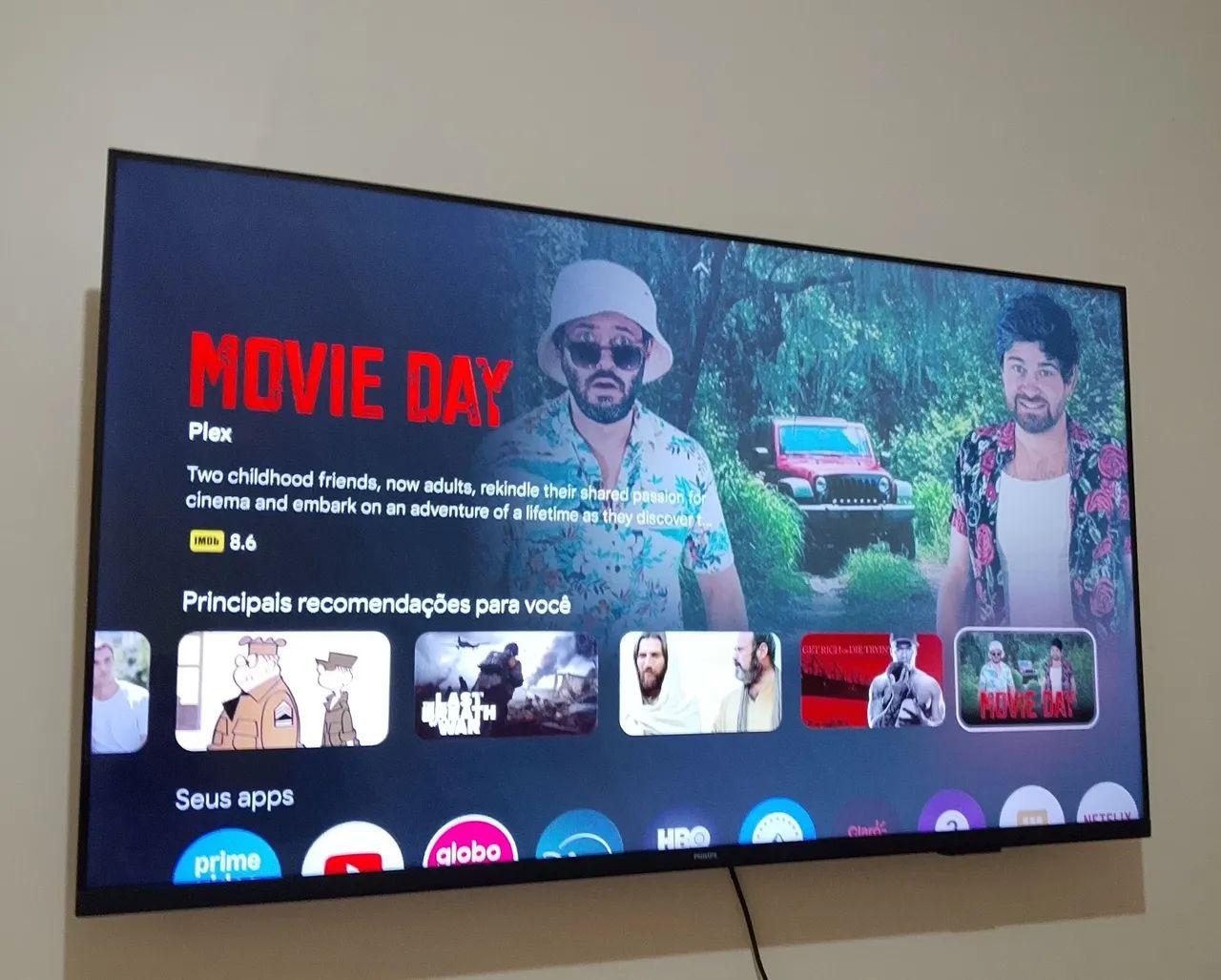 Tv smart 50 polegadas 4k  - Foto 3