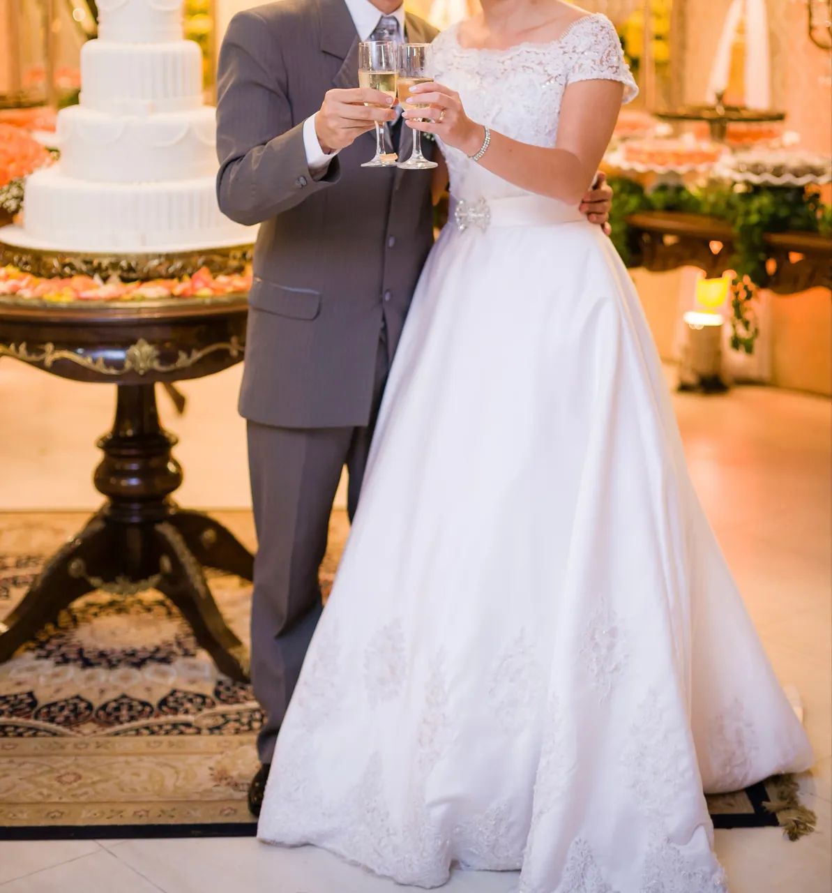 Vestido de noiva completo  - Foto 5