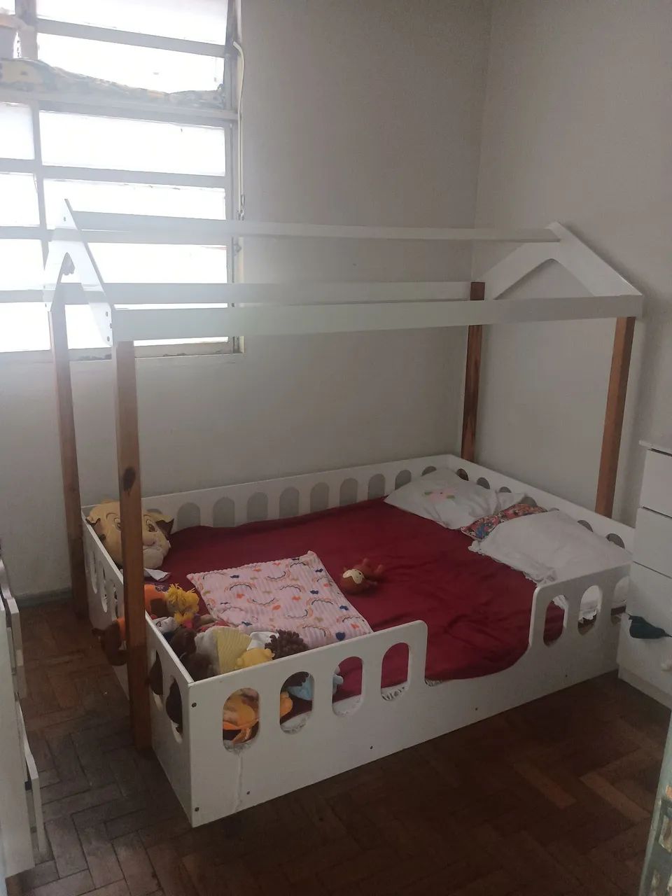 VENDO CAMA CASAL MONTESSORIANA CASA - Foto 3