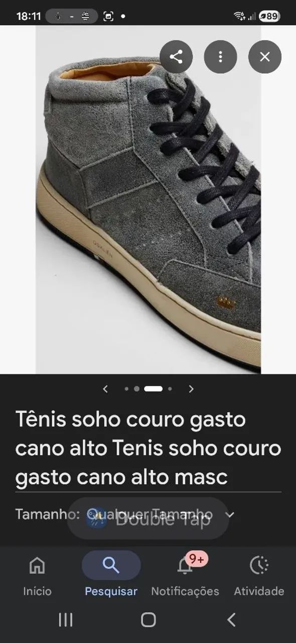 Tênis osklen cano médio  - Foto 4