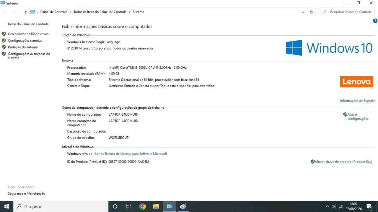 Notebook Lenovo g40-80 (Leia a descrição) - Foto 5