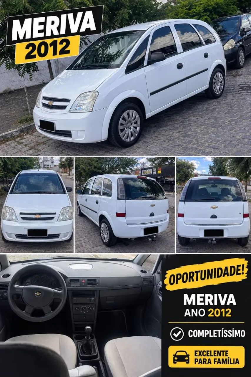 Chevrolet Meriva JOY 1.4 8V ECONOFLEX 2012