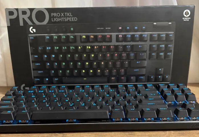 Teclado Sem Fio Logitech G PRO X TKL - Foto 2