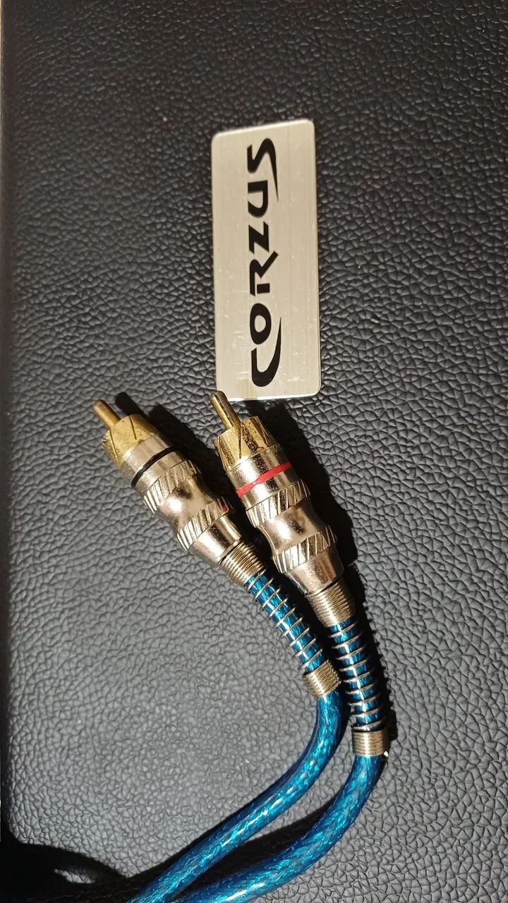 Vendo Caixa Subwoofer Slim 8" Corzus C200 + Cabos RCA - Foto 4