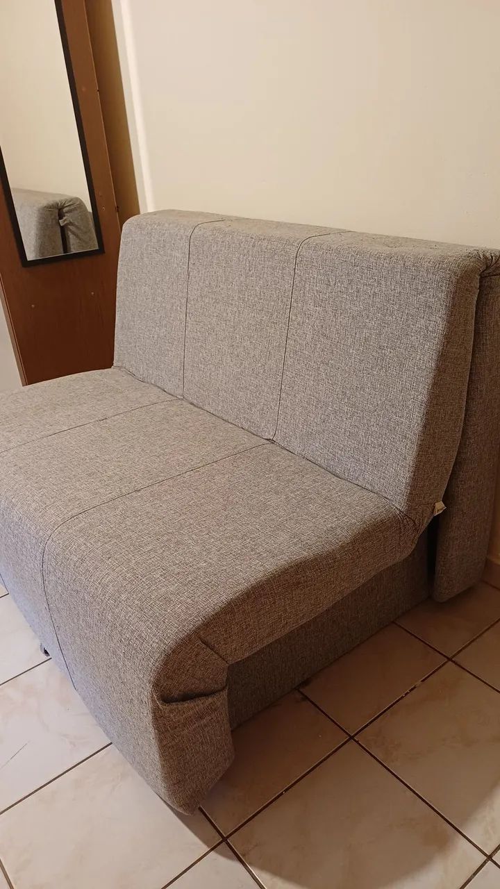 Sofá-cama tok stok 1,50m - seminovo