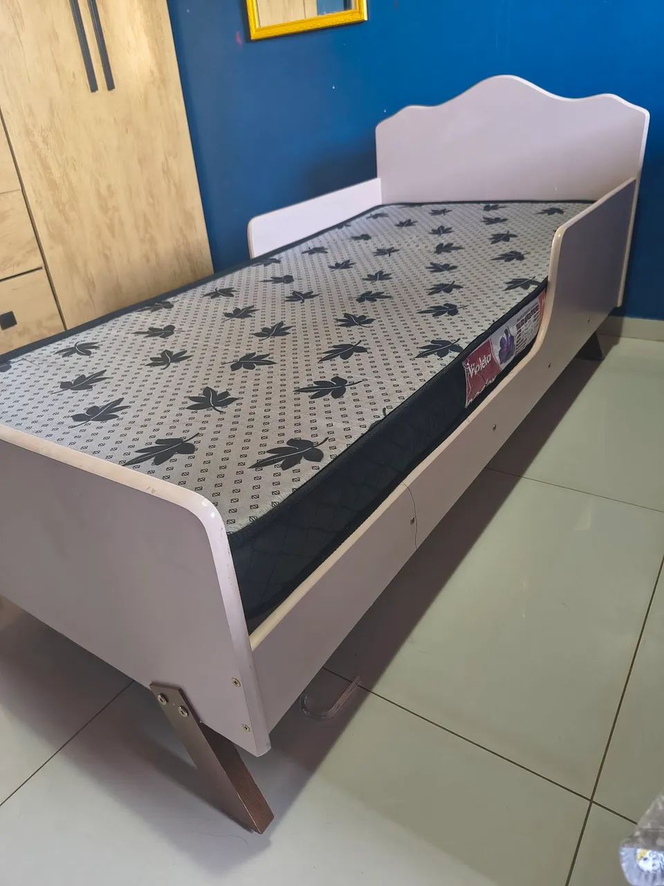 CAMA INFANTIL ROSA