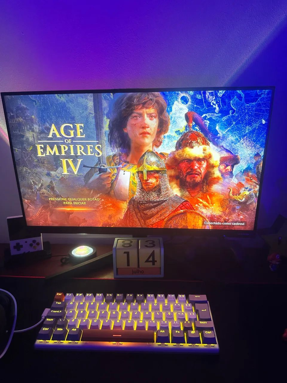 Monitor Samsung full HD tela IPS