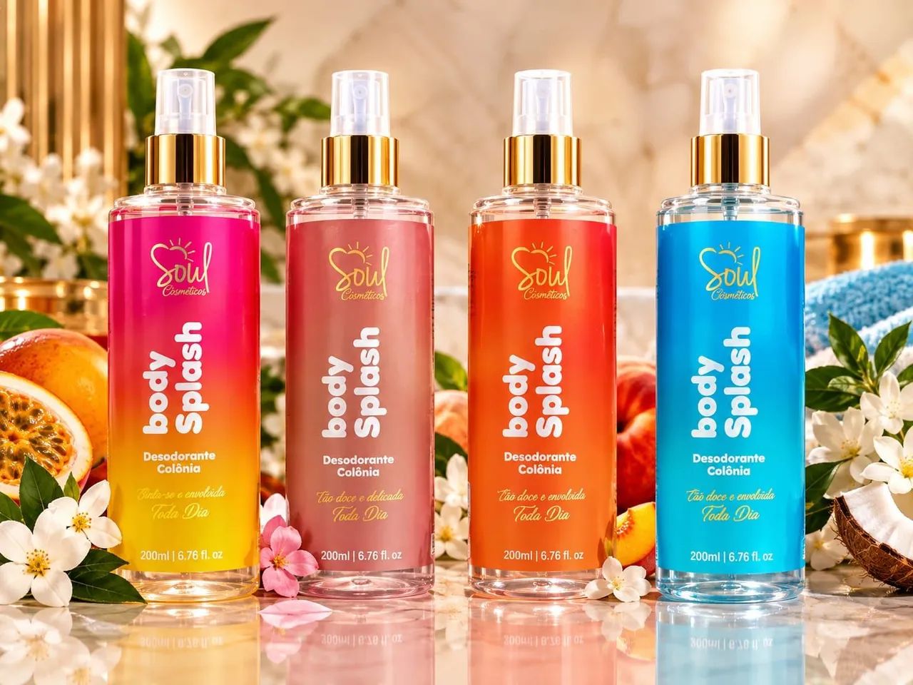 Body Splash Normal Soul Cosméticos 