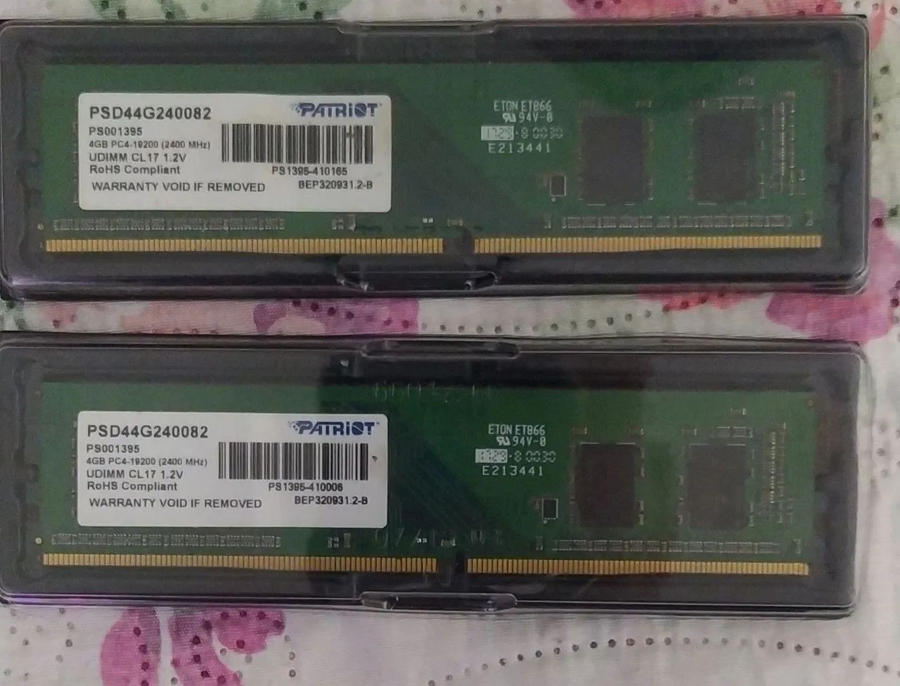 Kit Memória RAM DDR4 