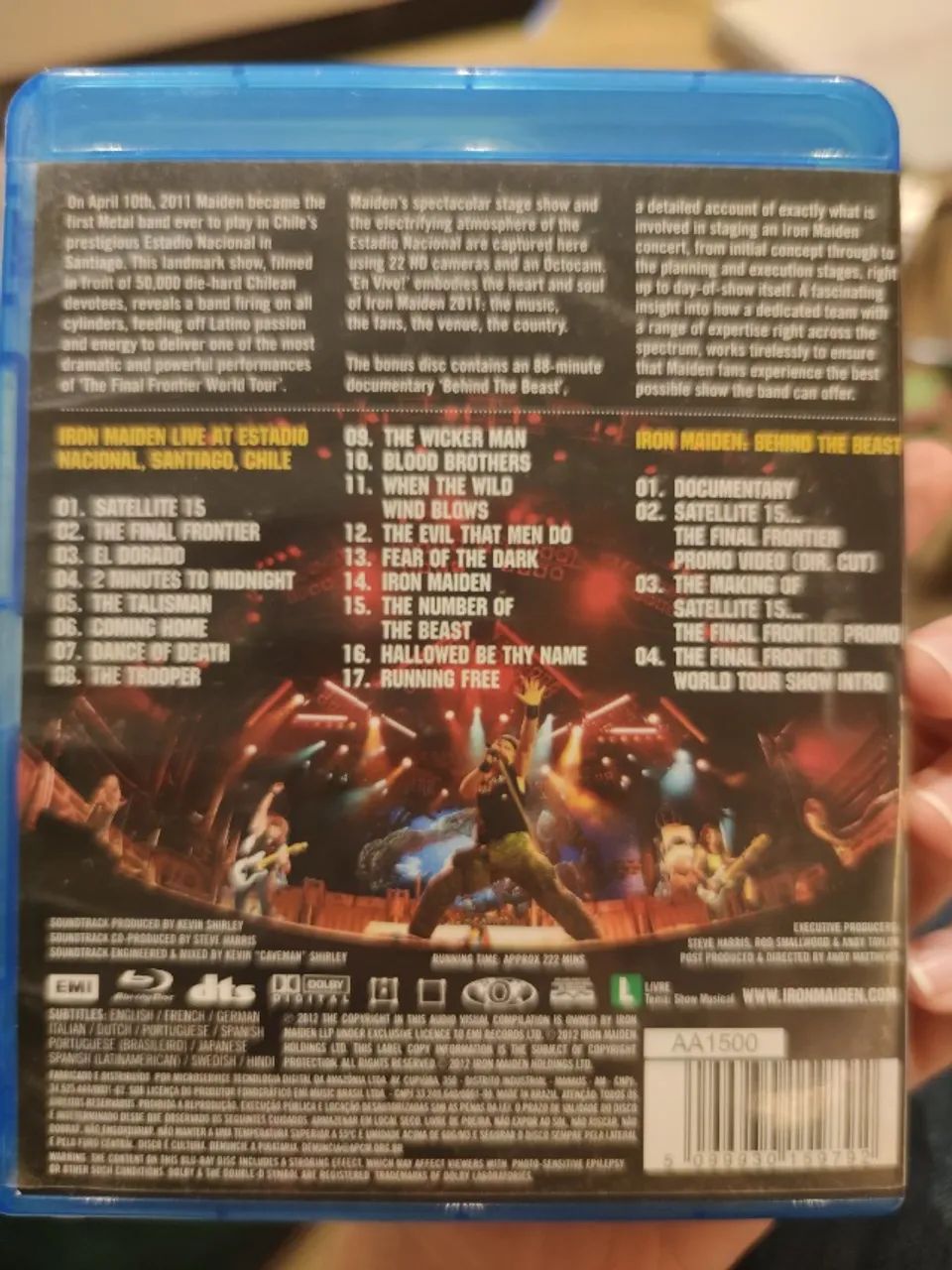 Iron Maiden En Vivo blu-ray - Foto 3