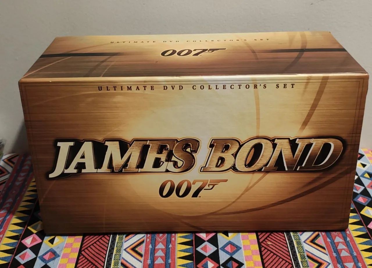 BOX JAMES BOND 007 - Ultimate DVD Collector's Set (A edição definitiva!) - Foto 2