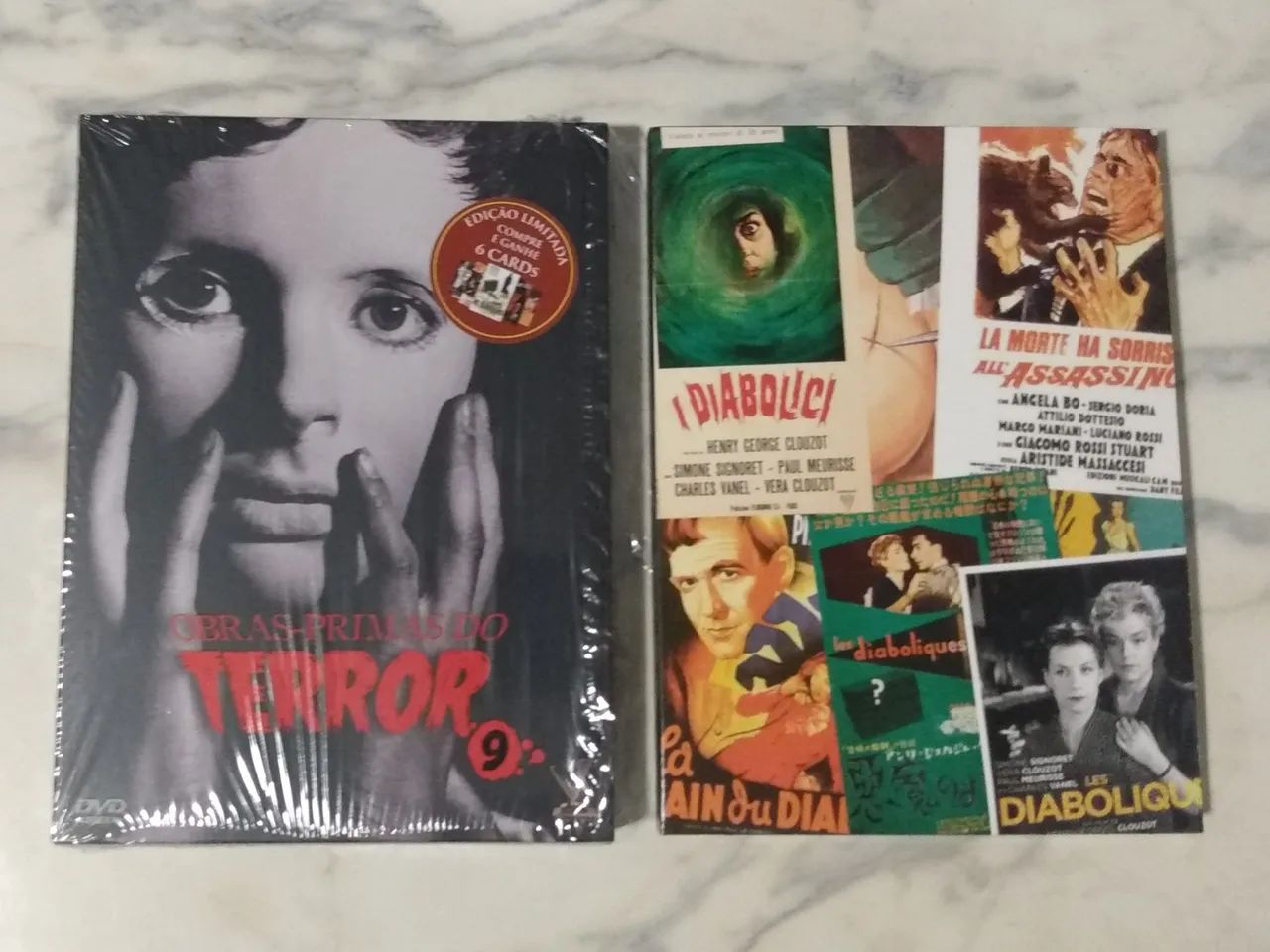 DVD Versátil Obras-Primas do Terror 9 Digistack com cards Seminovo