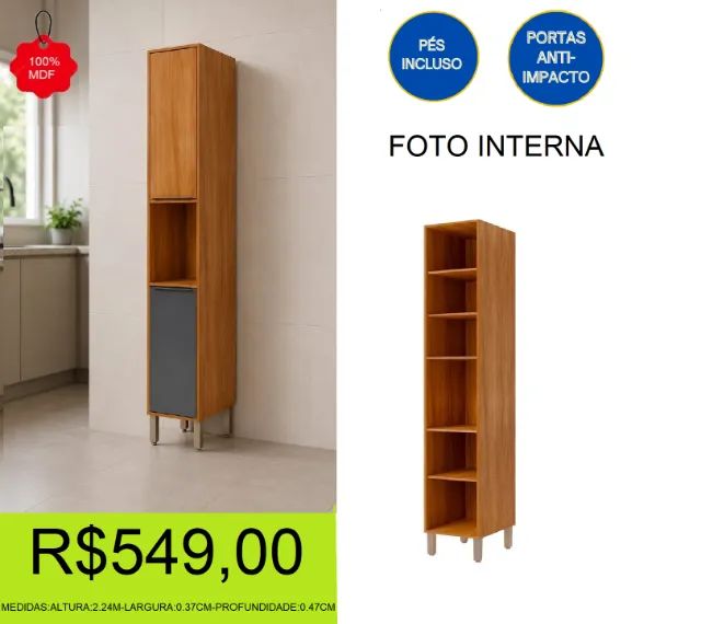 paneleiro - compacto - 0.37cm - compre e receba em até 72 horas 
