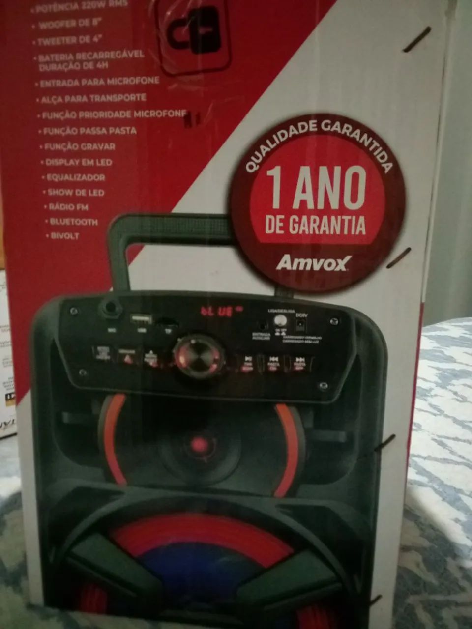 Caixa de som Amvox  - Foto 3